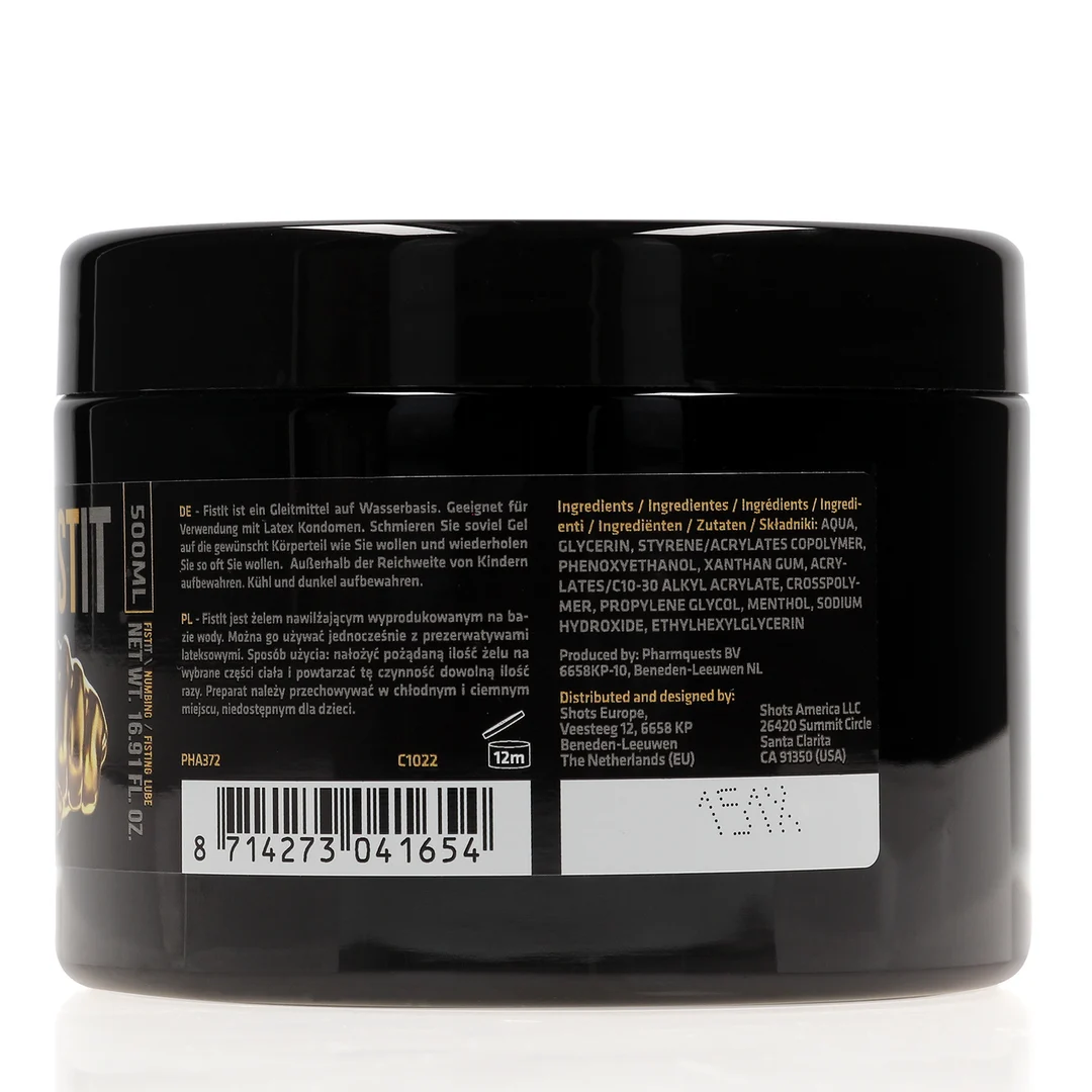Fist It Extra Thick glijmiddel met menthol - Afbeelding 2