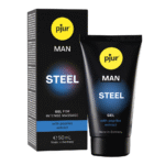 Stimulerende gel voor mannen – MAN Steel Gel for Intense Massage 50 ml - Afbeelding 2