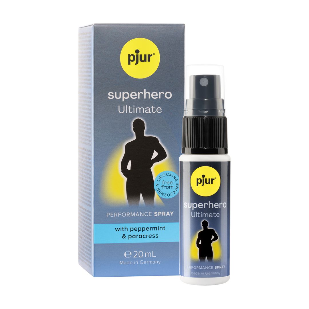 PJ14024_1 Delay spray - Superhero Ultimate Performance Spray for Men 20 ml - pjur - Afbeelding 1