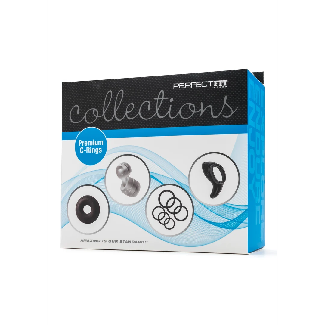 Set premium di anelli fallici PerfectFitBrand - immagine 1