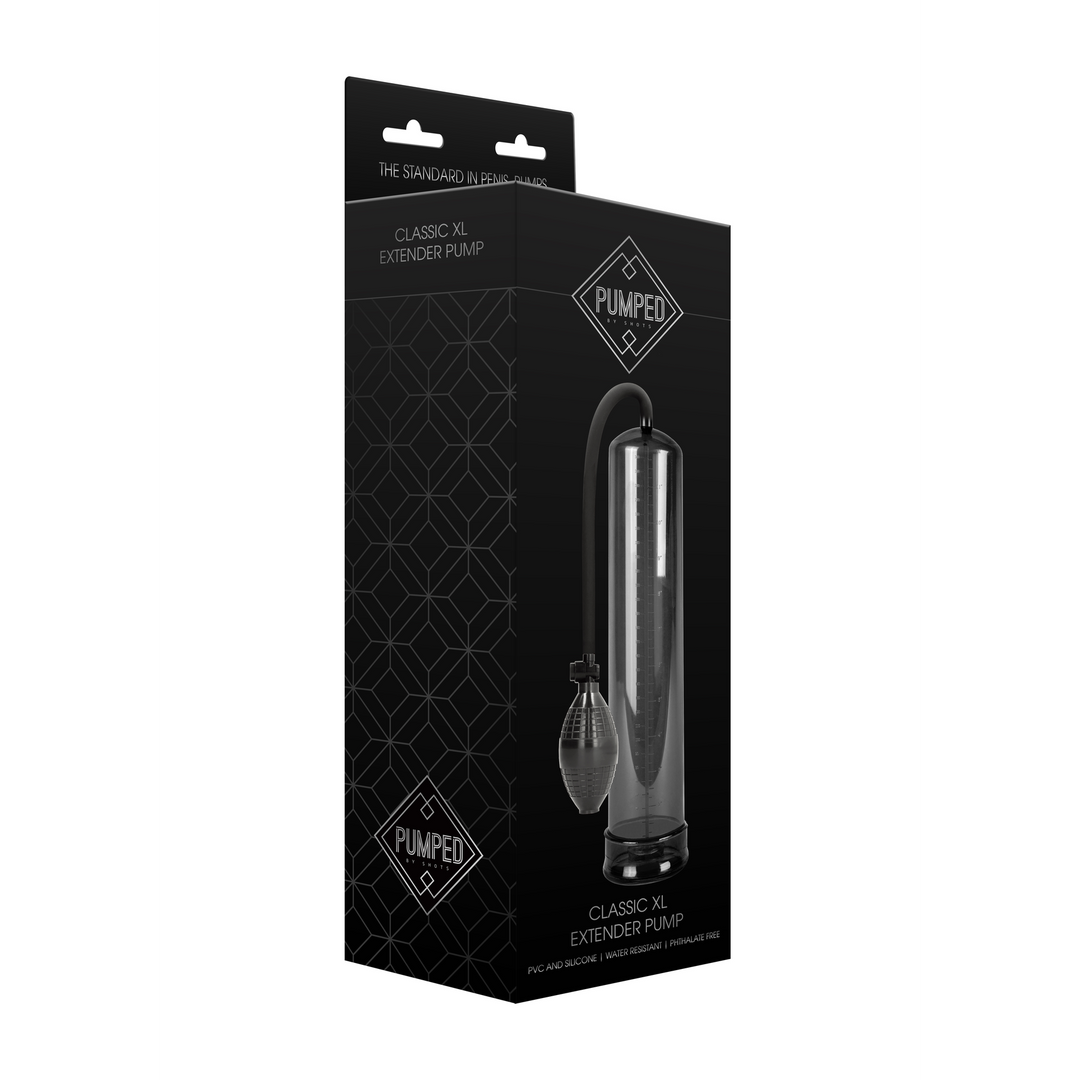 PMP005BLK_1_1 Penispomp met zachte sleeve – Extender Pomp - Afbeelding 1