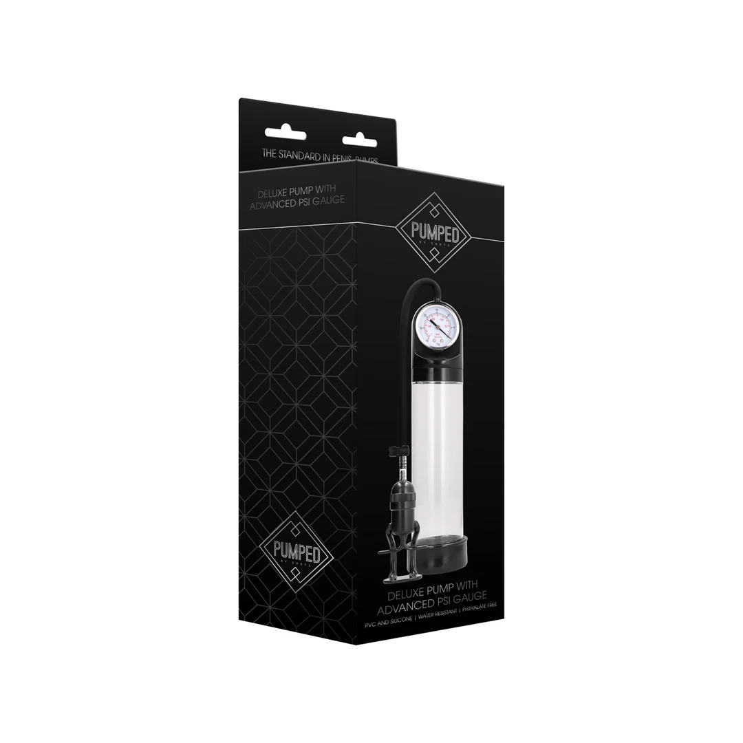 Pumped by Shots Deluxe pomp met PSI meter