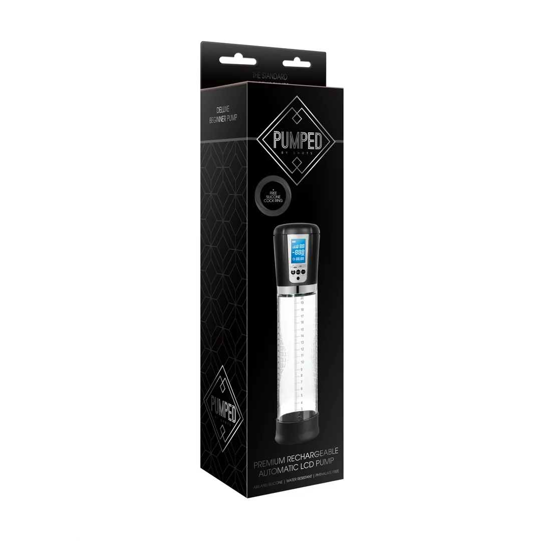 Pompa automatica ricaricabile con LCD Premium di Pumped by Shots