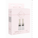 Extra voor mannen met eenvoudige draaiwerking – Tepelzuigset - Klein