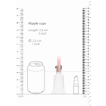 Extra voor mannen met stevige grip – Clitorale Tepelpomp Set Middel - Groot - Afbeelding 5