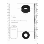 Penis sleeve met superzachte siliconen – Groot - Afbeelding 6