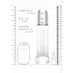 Elektrische penispomp met zachte siliconen sleeve – Luv - Afbeelding 12