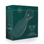 Penispomp met comfortabele cups – Enhance - Oplaadbare Vulva- en Borstpomp - Bosgroen