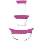 Penispomp met zachte cup – Heerlijke - Oplaadbare Vulva en Borst Pomp - Roze - Afbeelding 4
