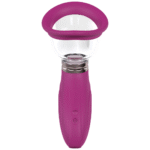 Penispomp met zachte cup – Heerlijke - Oplaadbare Vulva en Borst Pomp - Roze - Afbeelding 2