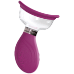 Penispomp met zachte cup – Heerlijke - Oplaadbare Vulva en Borst Pomp - Roze - Afbeelding 3