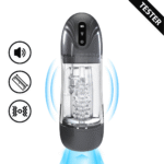 Elektrische penispomp met vibrerende sleeve – Tester - Afbeelding 3