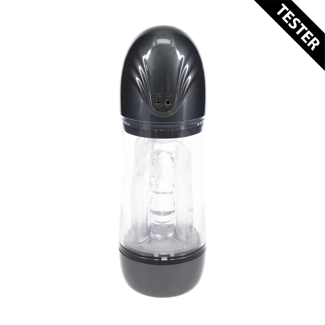Elektrische penispomp met vibrerende sleeve – Tester - Afbeelding 2