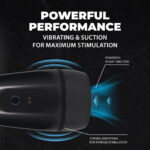 Vibrerende masturbator met zuigfunctie – Pulsar - Afbeelding 4