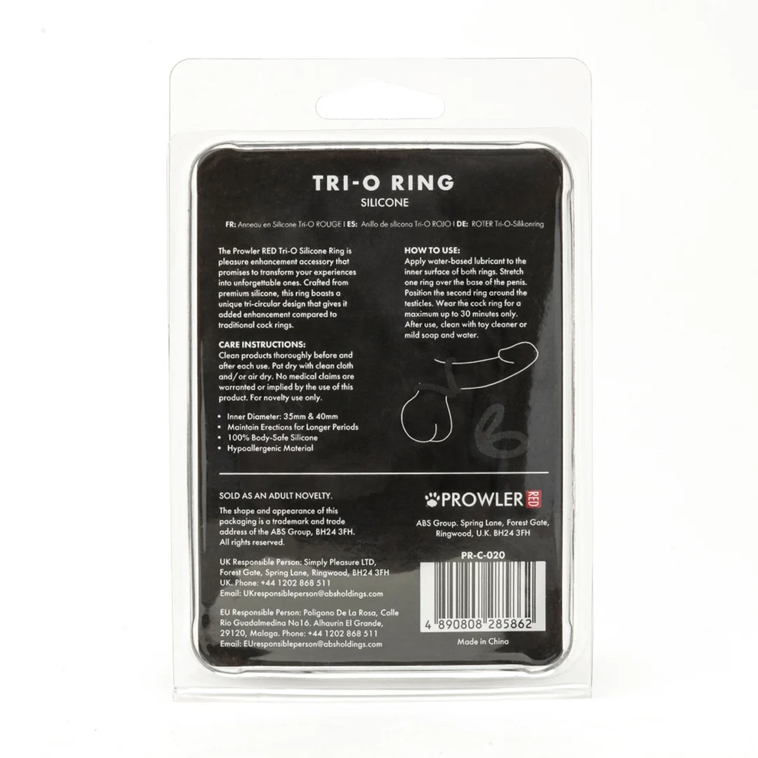 Prowler RED Tri O siliconen ring - Afbeelding 2