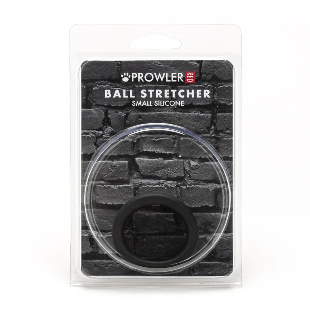 Prowler RED petit stretcher de testicules en silicone noir – Image 1