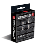 BDSM nipple clamps met stevige grip – Magnetische Orbs - 4 Paar Set - Zilver