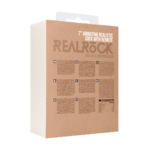 realistische vibrator – met scrotum en stevige zuignap – RealRock RealRock by Shots - Afbeelding 2
