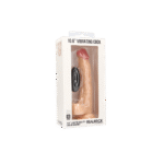 realistische vibrator – vibrerend met stevige zuignap – RealRock RealRock by Shots