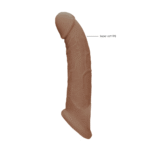 Penis sleeve met fluweelzacht materiaal – 9 / 23 cm - Afbeelding 17