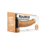 Realistische vibrator met afstandsbediening – 7 / 18 cm RealRock by Shots - Afbeelding 4