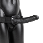 Realistische vibrator met meerdere standen – 10 / 24,5 cm RealRock by Shots - Afbeelding 2