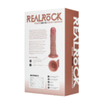 realistische vibrator – met zuignap – RealRock Vlees RealRock by Shots - Afbeelding 11