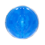 Vagina masturbator met geribbelde richels – Zwart - Afbeelding 10