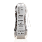 Pocket stroker met geribbelde textuur – Zwart