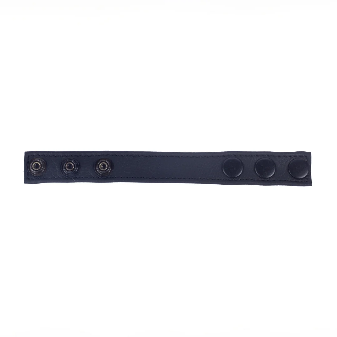 Red Leather Cocky verstelbare leren cockring - Afbeelding 2