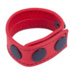 Cockring met verstelbare band – Rood