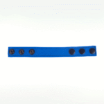 Niet-vibrerende cockring met verstelbare band – Blauw - Afbeelding 2