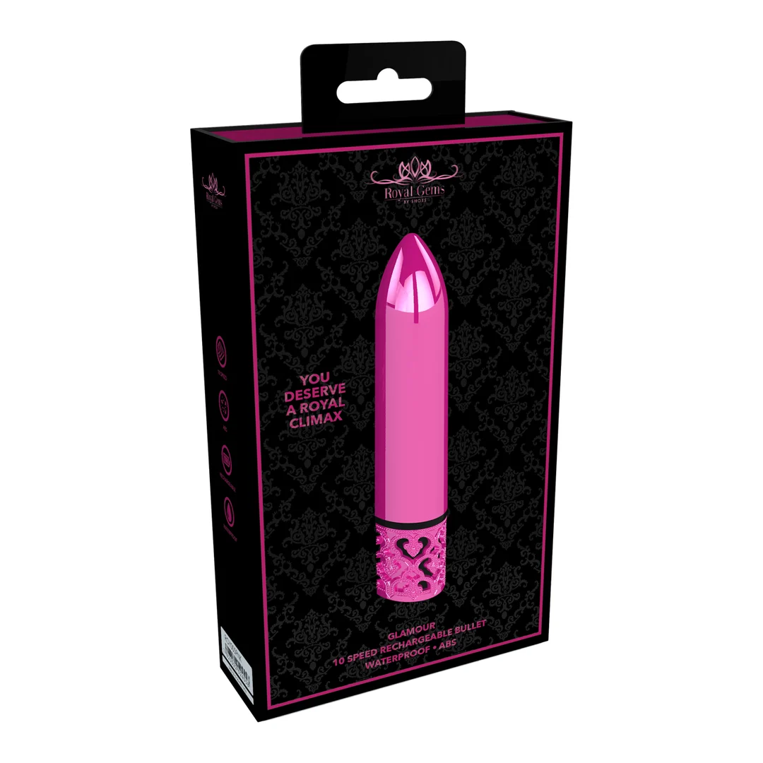 Vibratore bullet ricaricabile Royal Gems Glamor - immagine 1