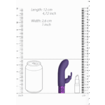 rabbit vibrator – oplaadbaar & 10 standen – Royal Gems Royal Gems by Shots - Afbeelding 9