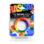 Cockring met 3x stretch – Brawn Pride