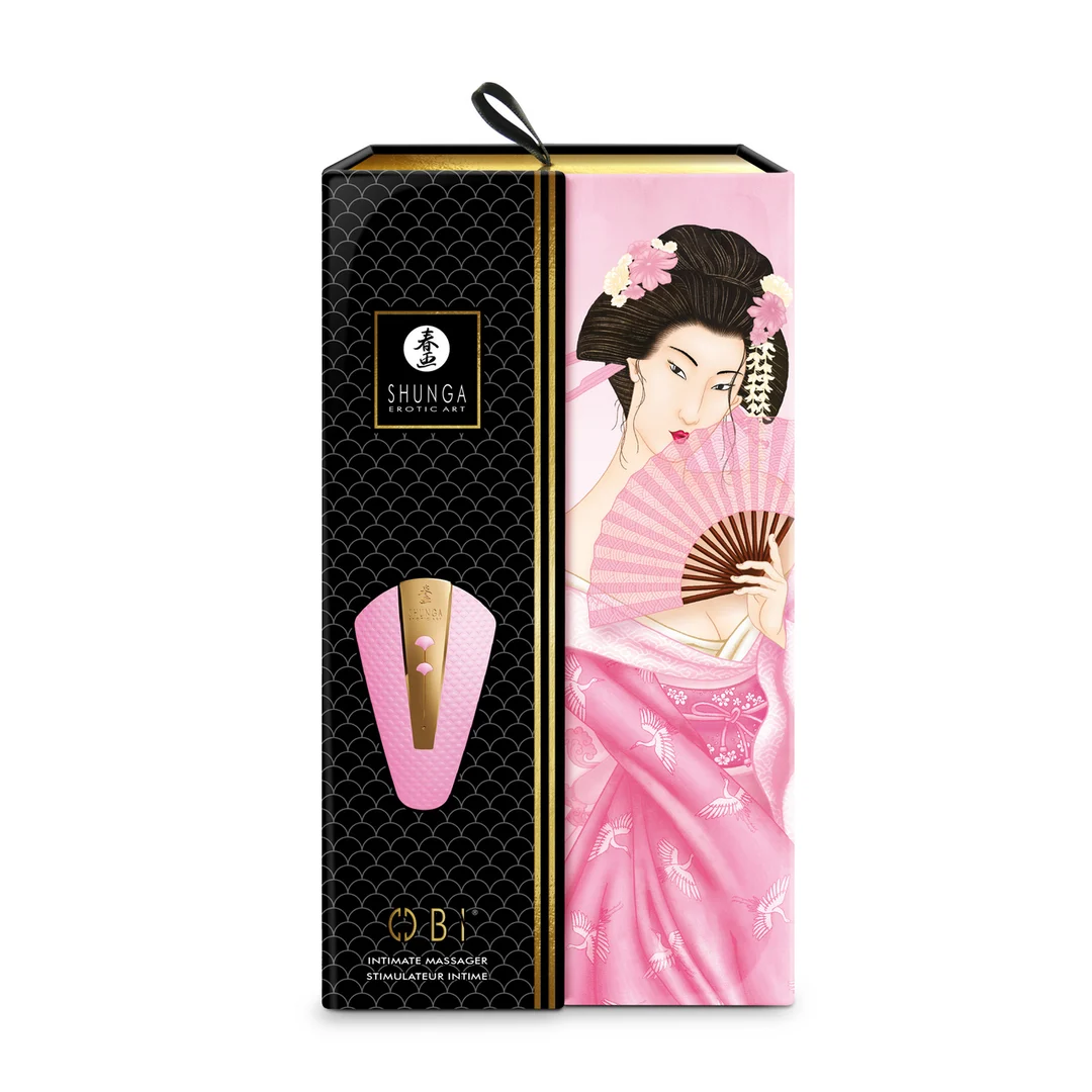 Clitoris vibrator met 10 standen – Lichtroze Shunga - Afbeelding 1