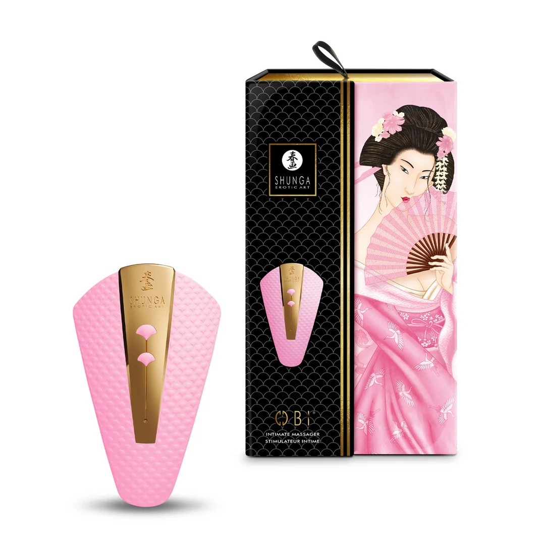 Clitoris vibrator met 10 standen – Lichtroze Shunga - Afbeelding 3