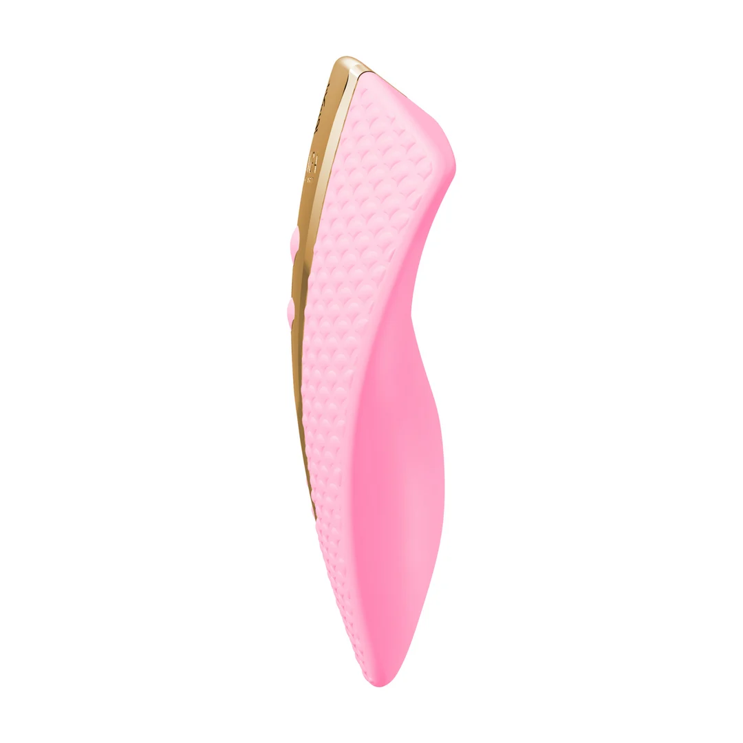 Clitoris vibrator met 10 standen – Lichtroze Shunga - Afbeelding 4