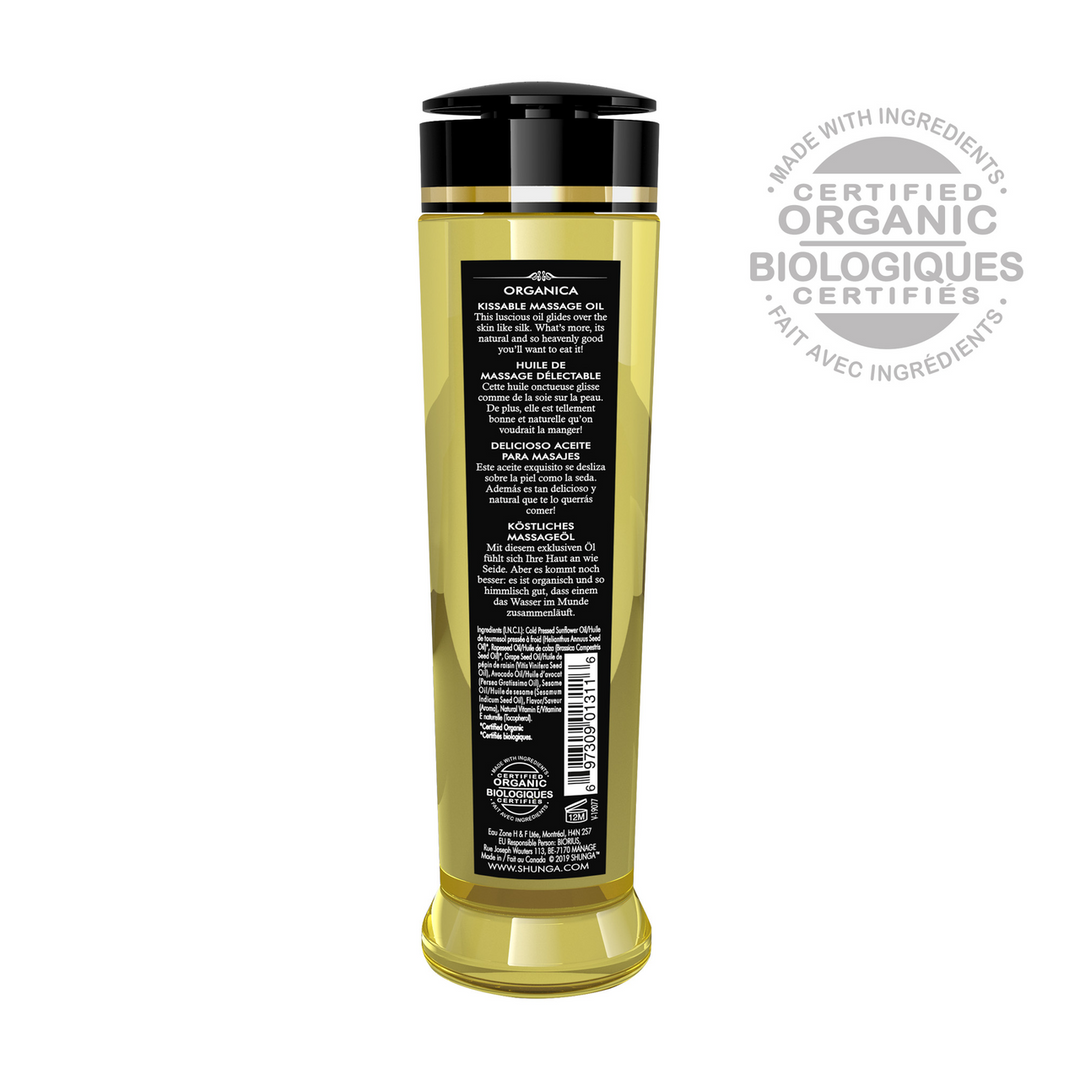 S-1311_1 Erotische massage olie – Natuurlijke, eetbare massageolie – Groene thee – Shunga – 8 fl oz / 240 ml - Afbeelding 1