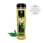 Erotische massage olie – Natuurlijke, eetbare massageolie – Groene thee – Shunga – 8 fl oz / 240 ml - Afbeelding 3