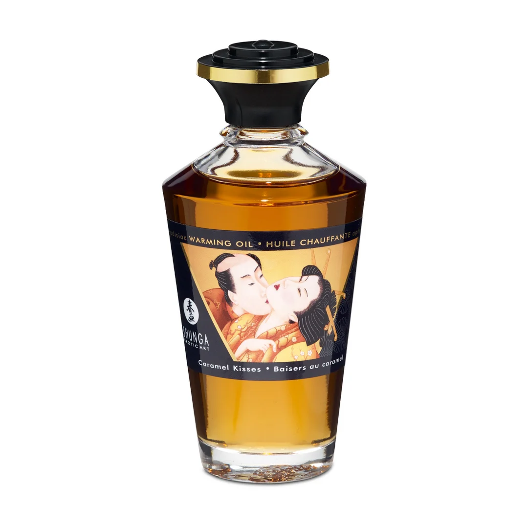 Shunga Aphrodisia olio riscaldante al caramello 100 ml - immagine 2