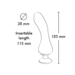 vibrator – ergonomisch ontwerp – SANYA paars Shunga - Afbeelding 18