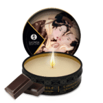Massagekaars – Mini massage- en ambiancekaars in één – Verslavende Chocolade – 30 ml - Afbeelding 2