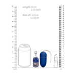 vibrerend ei – 10 standen met afstandsbediening – Zwart (L) Shots Toys by Shots - Afbeelding 23