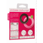 Niet-vibrerende cockring met twisty design – Groot Medium - Afbeelding 2