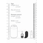 vibrerend ei – draadloos met afstandsbediening, 10 standen – Shots Toys Shots Toys by Shots - Afbeelding 6