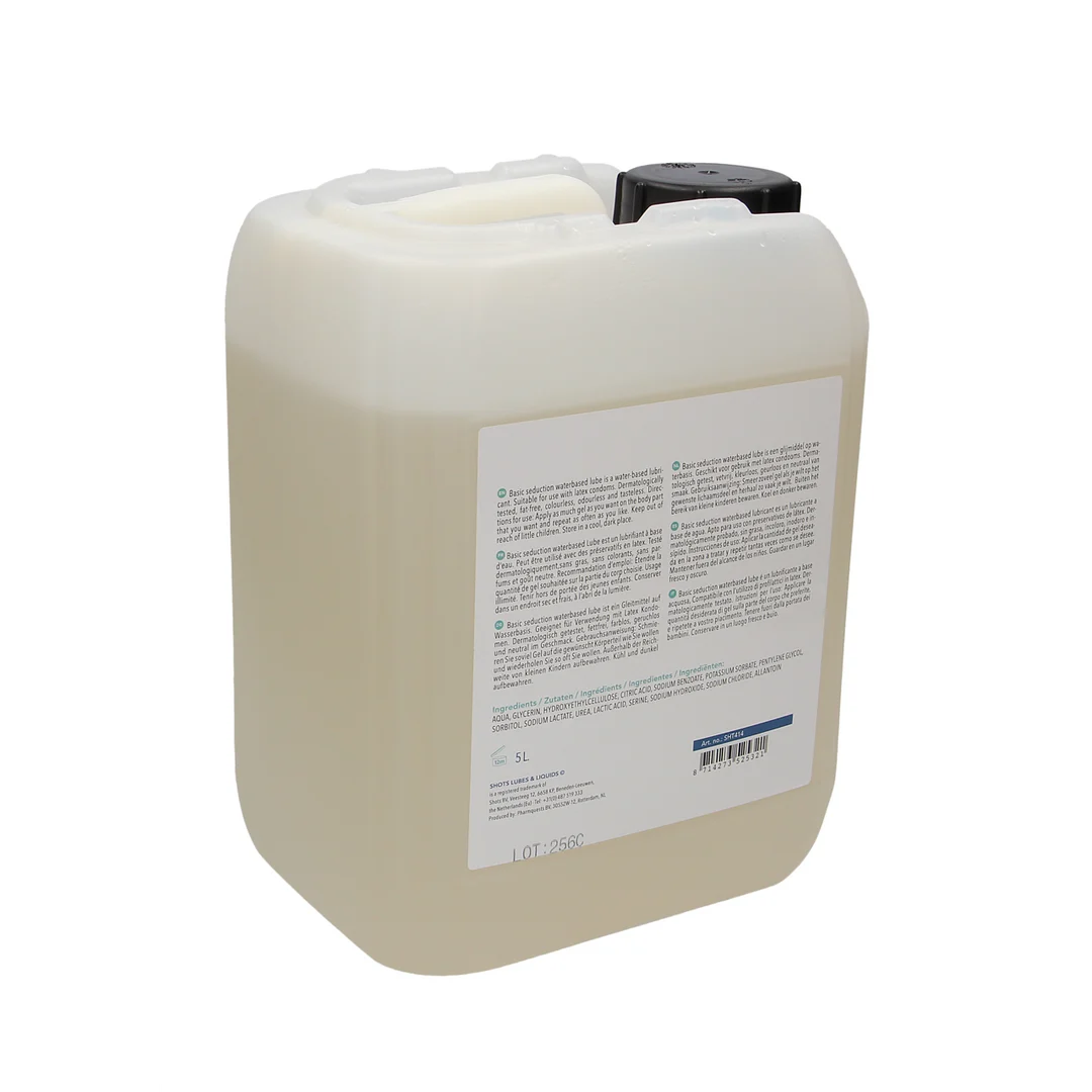 Shots waterbasis glijmiddel 5 liter