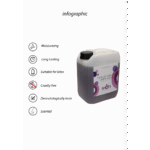 Glijmiddel op waterbasis – Geschikt voor latex condooms – Bosvruchten – 1,3 gal / 5 l – Shots Lubes - Afbeelding 3