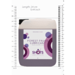 Glijmiddel op waterbasis – Geschikt voor latex condooms – Bosvruchten – 1,3 gal / 5 l – Shots Lubes - Afbeelding 4