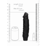 realistische vibrator – multispeed bediening met draaiknop – Shots Toys Shots Toys by Shots - Afbeelding 6